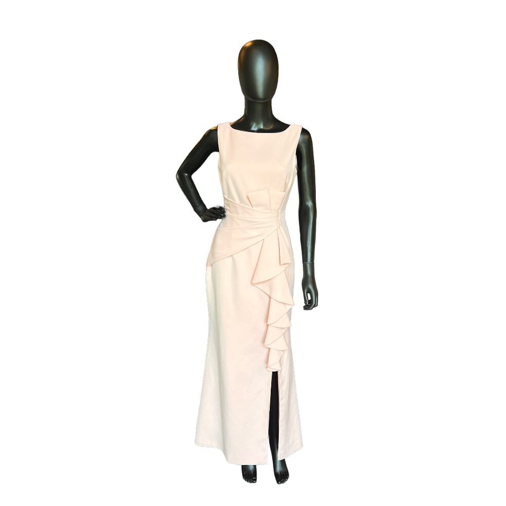 Pink Ruched Sheath